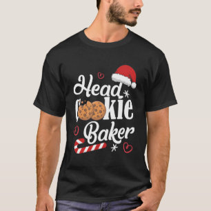 Camiseta Cabeça De Cookie Para O Natal