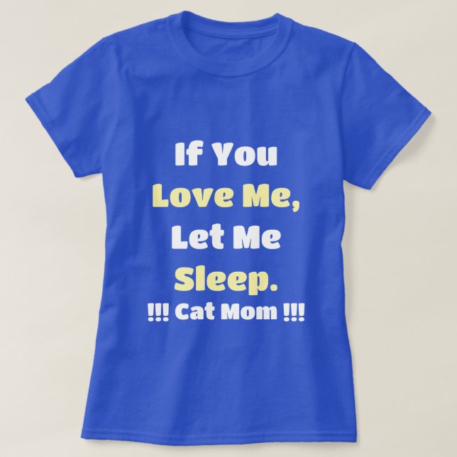 Camiseta Cabeça de Dia de os namorados Engraçada Gato Perso (Frente do Design)