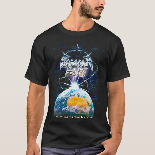 Camiseta Cabeça de diamante - Inggris de Metal Pesado Essen (Frente)