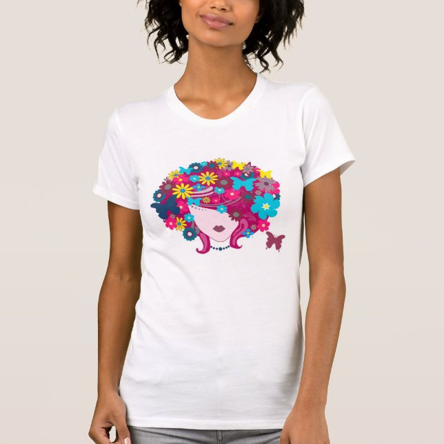 Camiseta Cabeça de Flor (Frente)