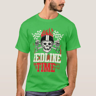 Camiseta Cabeça de gasolina Caruning Derrapando Motorsport 