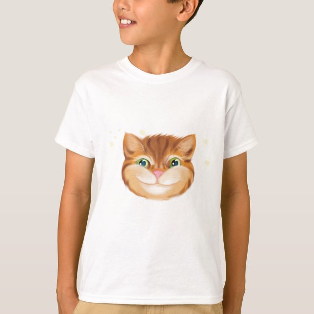 Camiseta Cabeça de gato (Frente)
