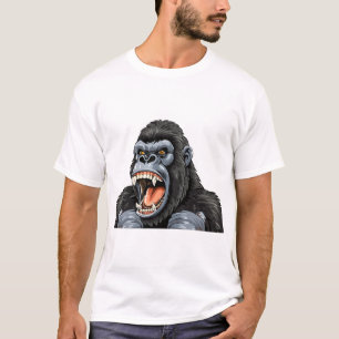 Camiseta Cabeça de gorila