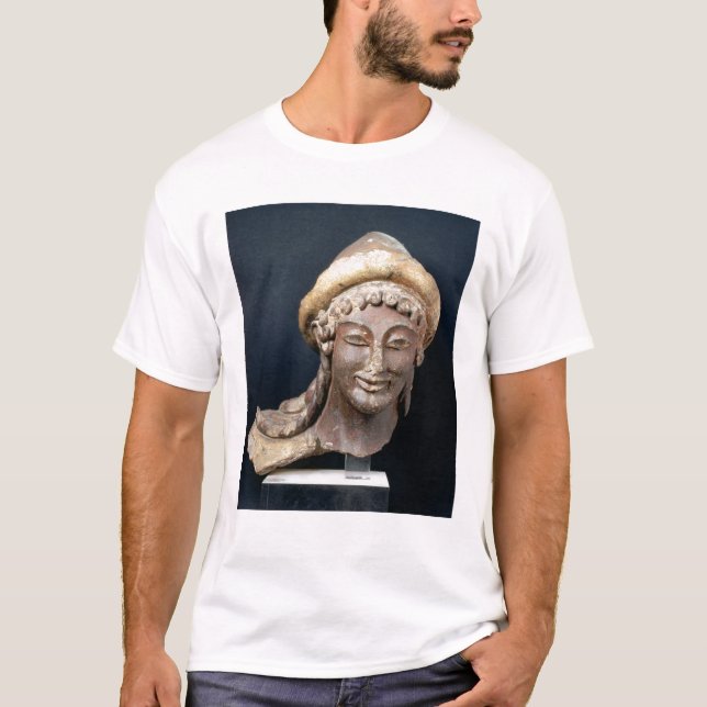 Camiseta Cabeça de Hermes que veste pilos (Frente)