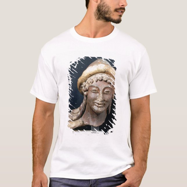 Camiseta Cabeça de Hermes que veste pilos (Frente)