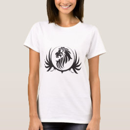 Camiseta Cabeça de Leões Pretos