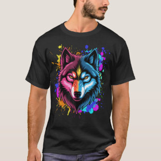 Camiseta Cabeça de Lobo