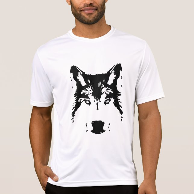 Camiseta Cabeça de lobo (Frente)
