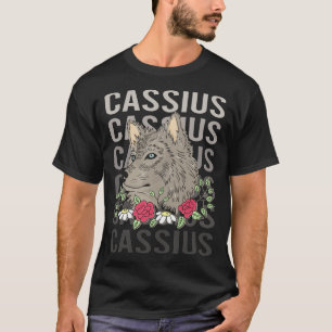 Camiseta Cabeça de Lobo - Nome Cassius