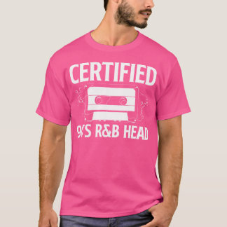 Camiseta Cabeça De Pista De Música Rb 90S Certificada