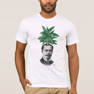 Camiseta Cabeça de Planta Evergreen Chinesa