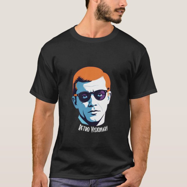 Camiseta Cabeça de Pop de Arte Retroativa (Frente)