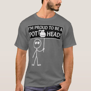 Camiseta Cabeça de Pote de café
