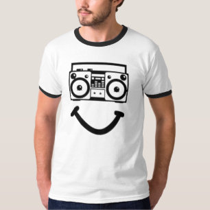 Camiseta Cabeça de rádio (preto)