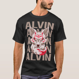 Camiseta Cabeça de Raposa - Nome Alvin