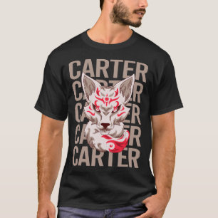 Camiseta Cabeça de Raposa - Nome Carter