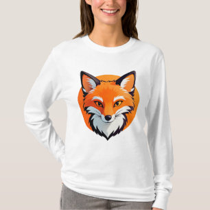 Camiseta Cabeça de Raposa Vibrante