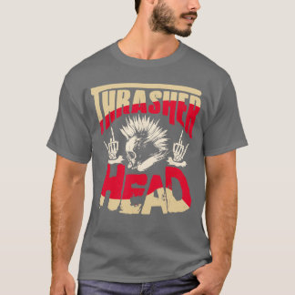 Camiseta Cabeça de Thrasher engraçado
