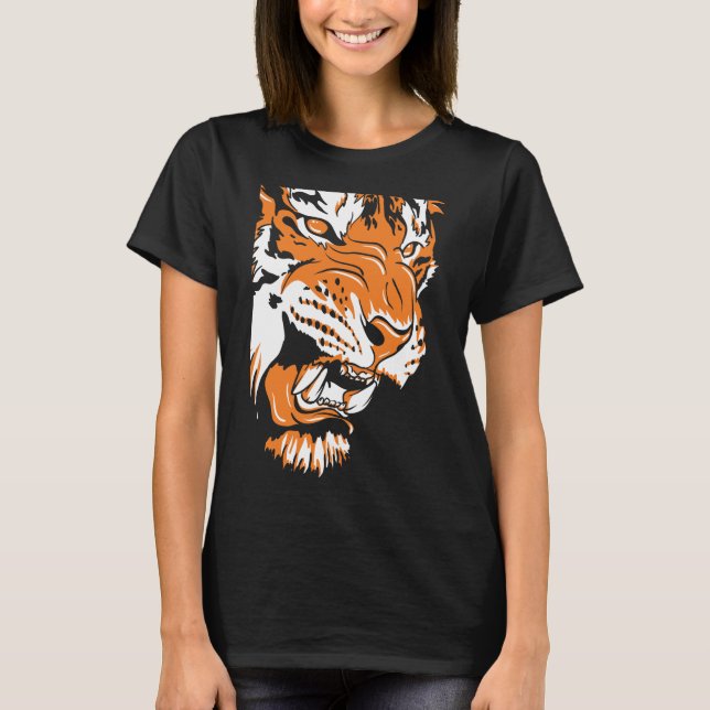 Camiseta Cabeça de Tigre (Frente)