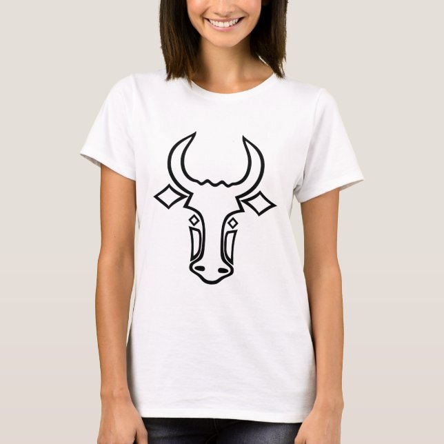 Camiseta Cabeça de Touro (Frente)