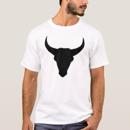 Camiseta Cabeça de Touro - Caveira Ocidental