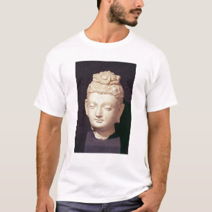 Camiseta Cabeça de um Buddha, estilo Greco-Budista