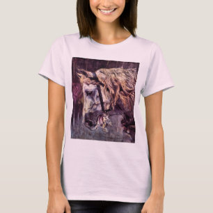 Camiseta Cabeça de um Cavalo por Giovanni Boldini, Arte Ant