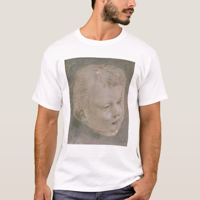 Camiseta Cabeça de uma criança (Frente)