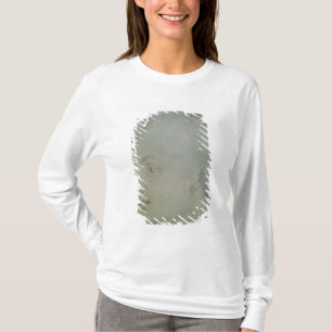Camiseta Cabeça de uma jovem mulher