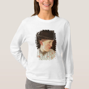 Camiseta Cabeça de uma menina do camponês, c.1880