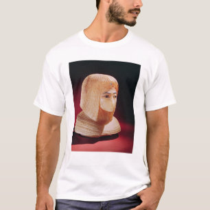 Camiseta Cabeça de uma mulher, acreditada ser princesa Kiy