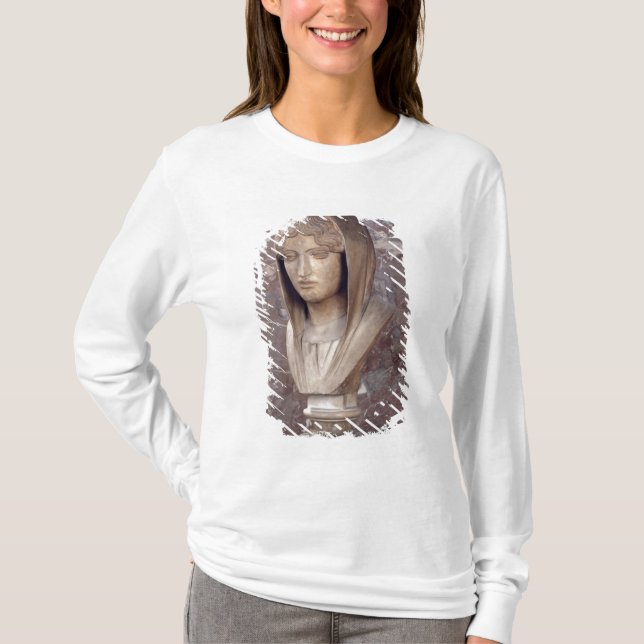 Camiseta Cabeça de uma mulher conhecida como Aspasia de (Frente)