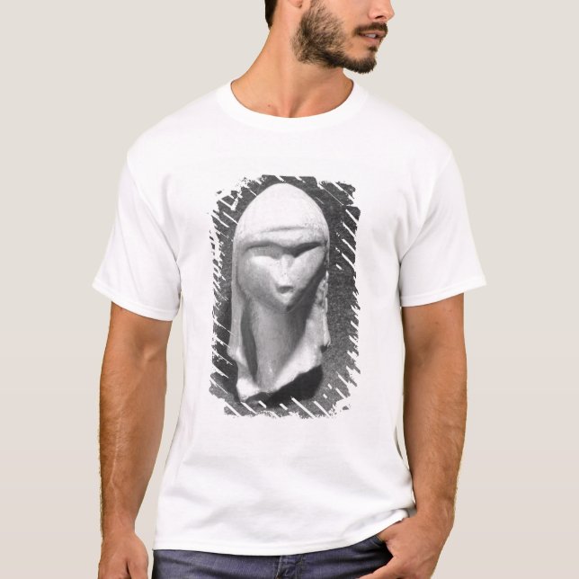 Camiseta Cabeça de uma mulher conhecida como Venus de (Frente)