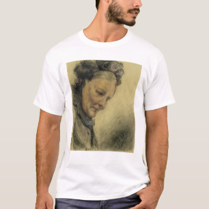 Camiseta Cabeça de uma senhora idosa
