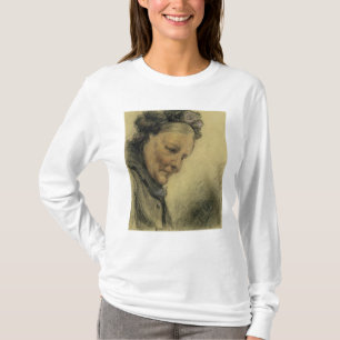 Camiseta Cabeça de uma senhora idosa