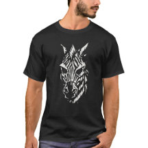 Cabeça de Zebra Geométrica Abstrata - Vida Selvage