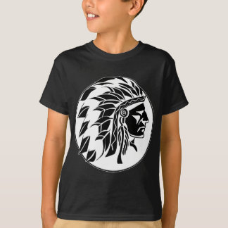 Camiseta Cabeça do chefe indiano
