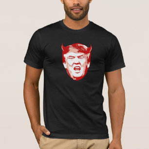 Camiseta Cabeça do diabo do trunfo - Anti-Trunfo -