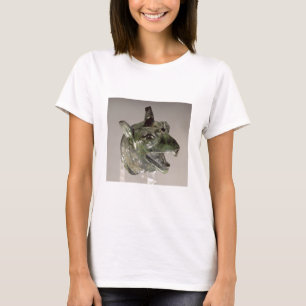 Camiseta Cabeça do grifo, fragmento de um acessório do