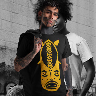 Camiseta Cabeça do Guerreiro Amarelo