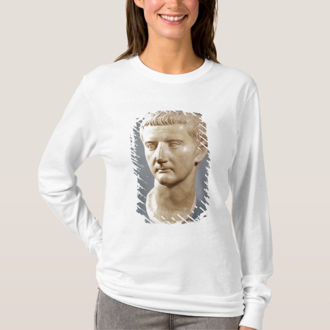 Camiseta Cabeça do imperador Tiberius (Frente)