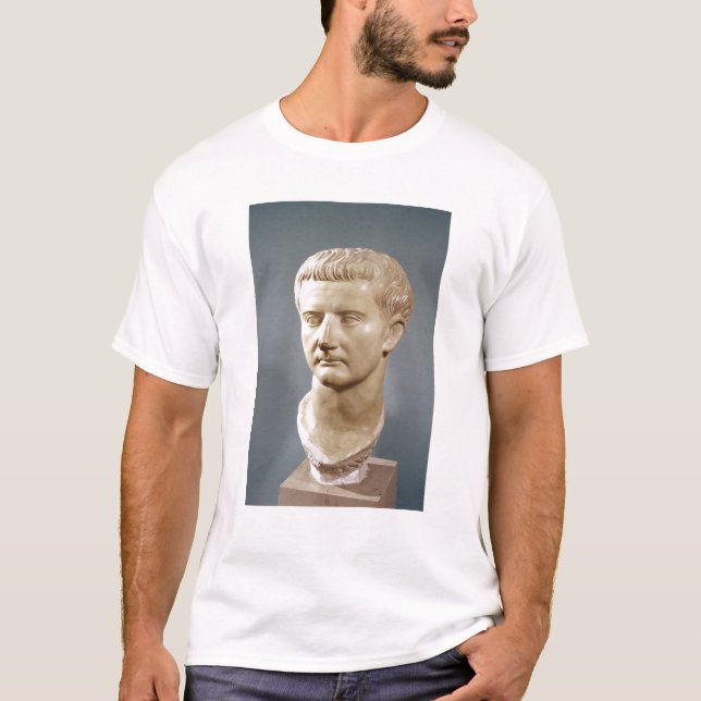Camiseta Cabeça do imperador Tiberius (Frente)