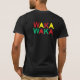 Camiseta Cabeça do leão do waka de Waka esta hora para o (Verso)