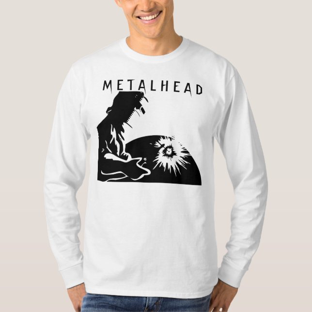 Camiseta Cabeça do metal (Frente)