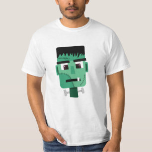 Camiseta Cabeça do Monstro de Frankenstein