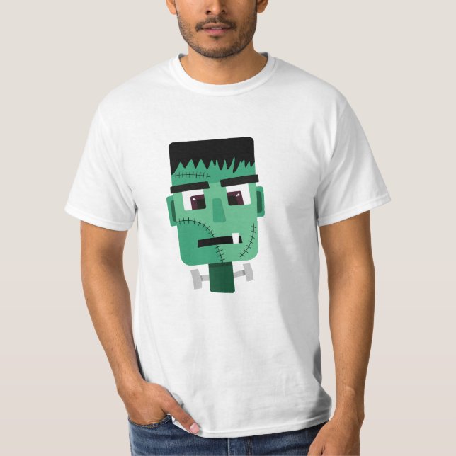 Camiseta Cabeça do Monstro de Frankenstein (Frente)