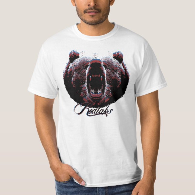 Camiseta Cabeça do urso de Kodiaks (Frente)