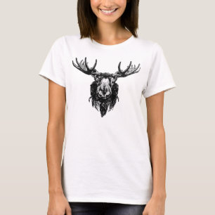 Camiseta Cabeça dos alces