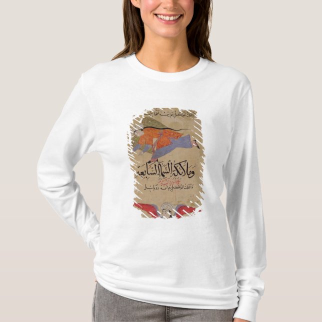 Camiseta Cabeça dos anjos do sexto céu e da cabeça (Frente)