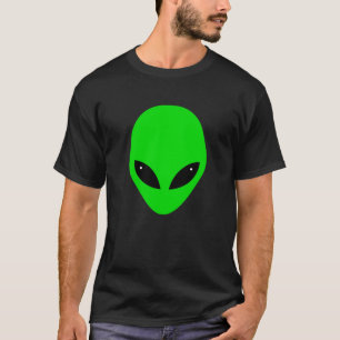 Camiseta Cabeça estrangeira verde